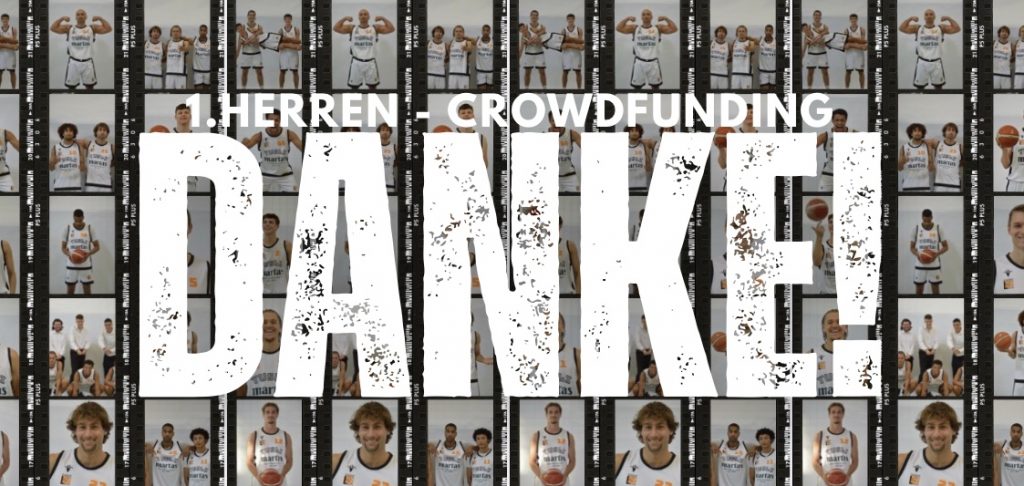 1. HERREN | Crowdfunding zum Klassenerhalt erfolgreich – Wir sagen DANKE!