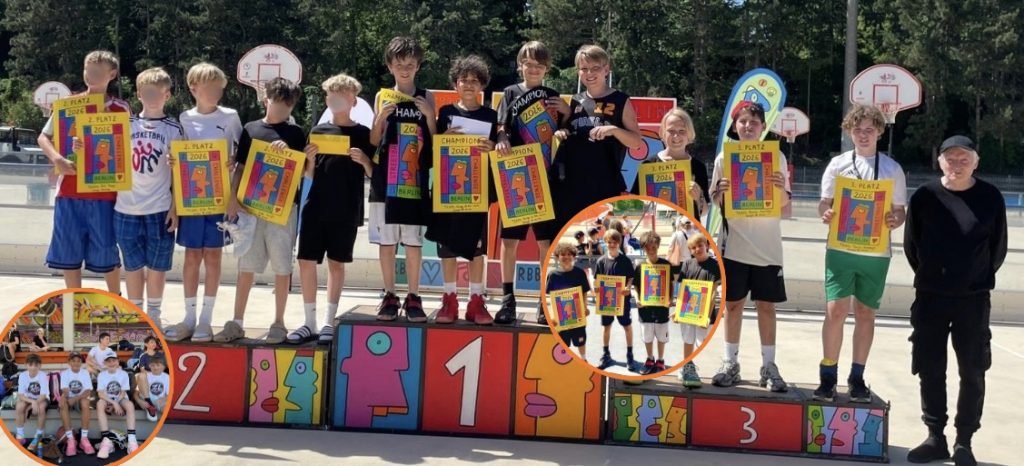 Streetball mit TuSLi-Freunden