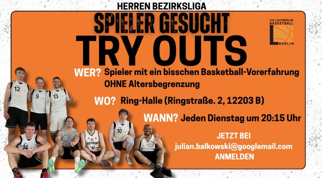 Herren BL | WIR SUCHEN SPIELER!